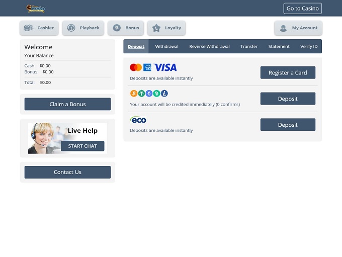 Casino Grand Bay Online Casino Review