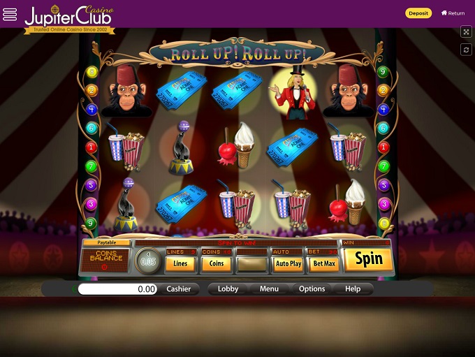 jupiter club online casino