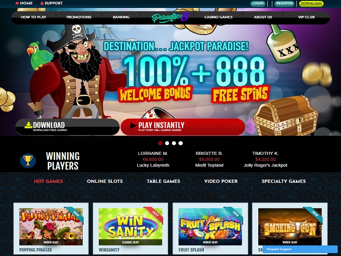 Paradise Casino Online
