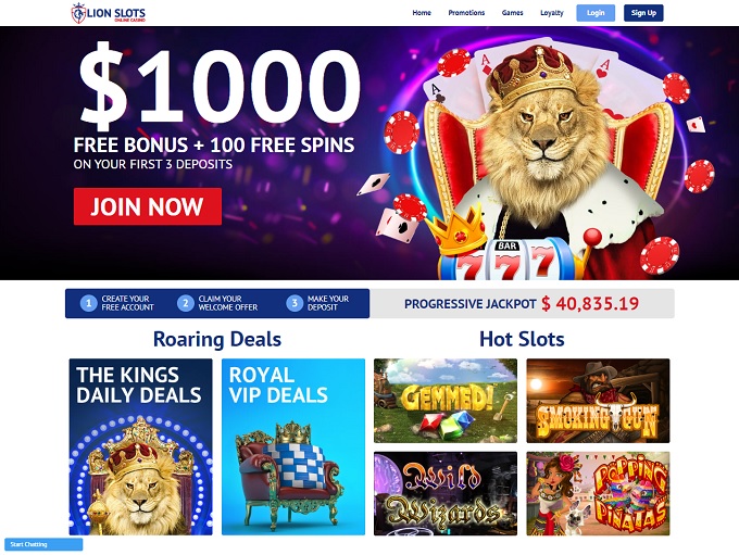 Lion Slots Casino Online Casino Review