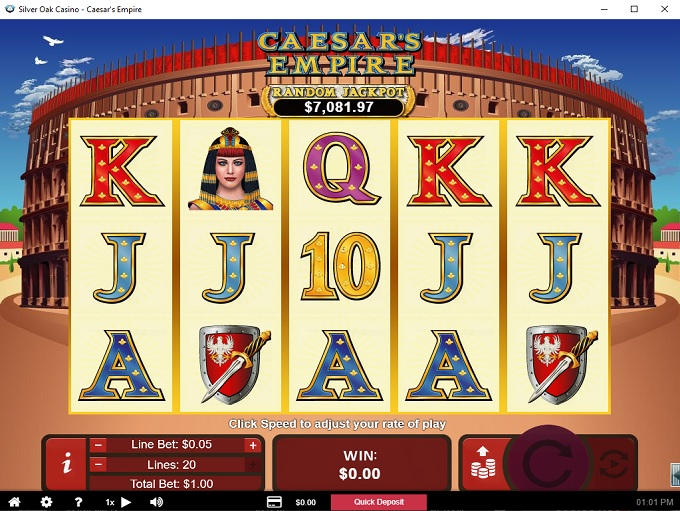 silver oak casino code