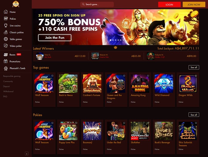 Thebes Casino Online