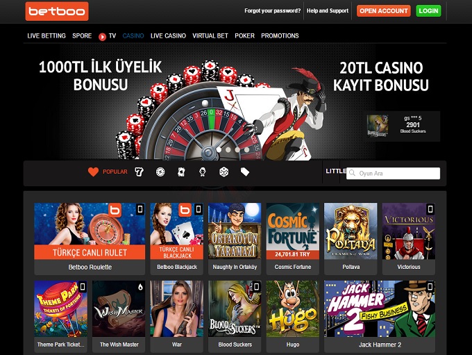 Betboo Online Casino City