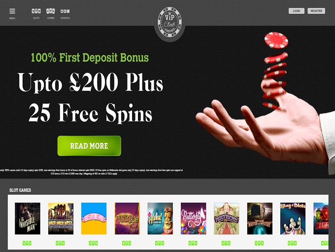 VIP Club Casino Online Casino Review