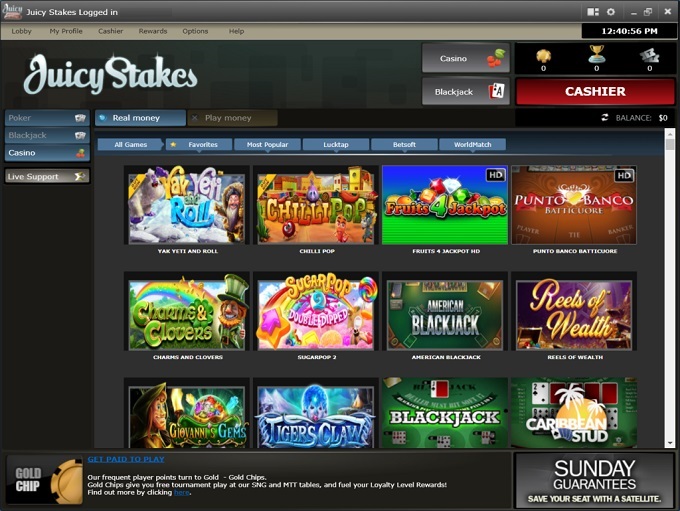 juicy stakes casino bonus code