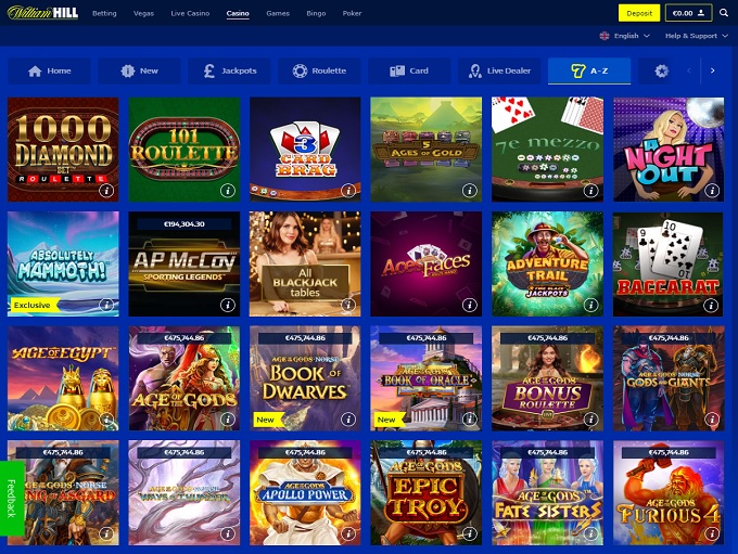 William Hill Casino Online Casino Review William Hill Casino Online Casino Review