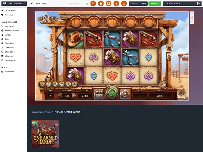 betsson casino online spiele