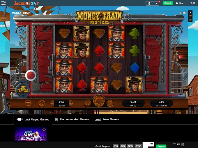live casino jackpot 247