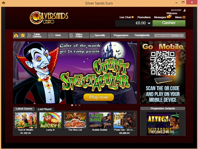 Silversands casino download