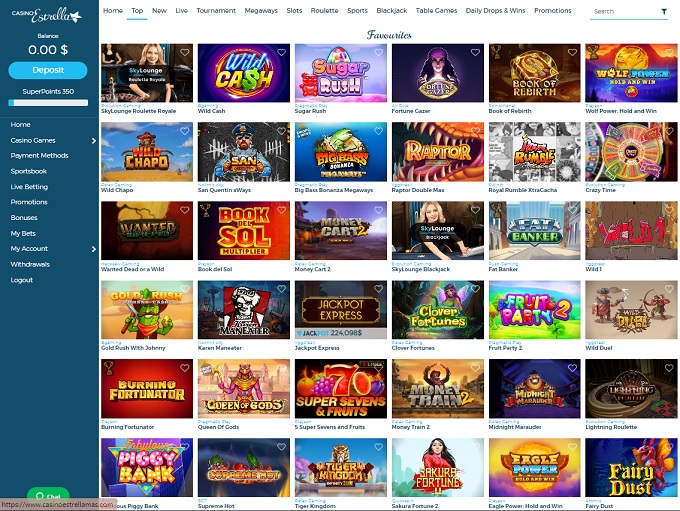 Casino Estrella Online Casino Review