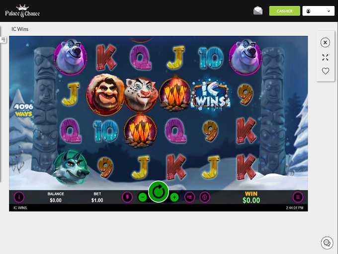 Palace Of Chance Online Casino Review