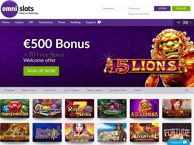 Omni Slots Online Casino
