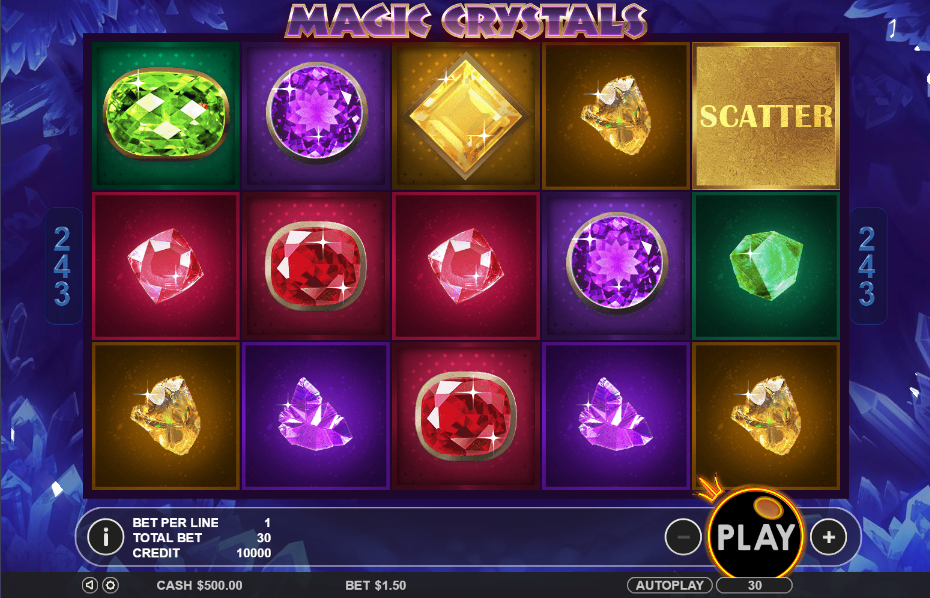 crystals of magic slot