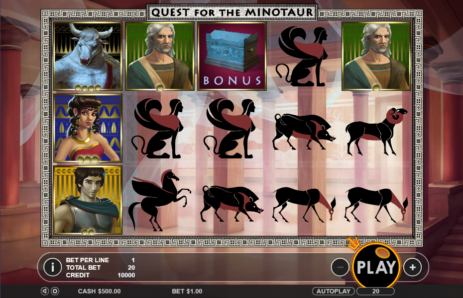 Play Quest For The Minotaur Online With No Registration Required!