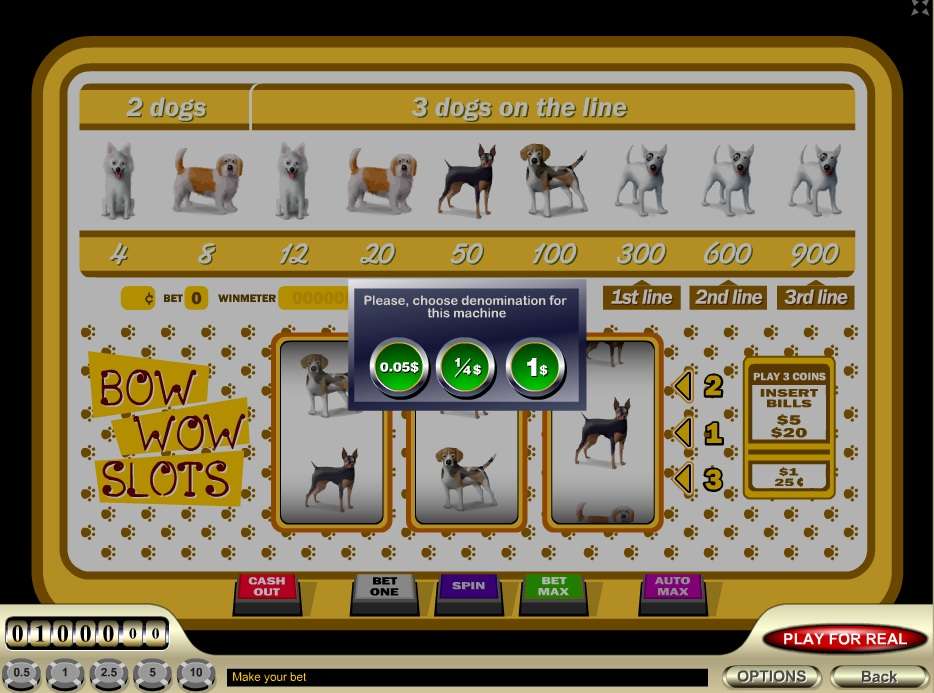 Bow Wow Slots by GameScale