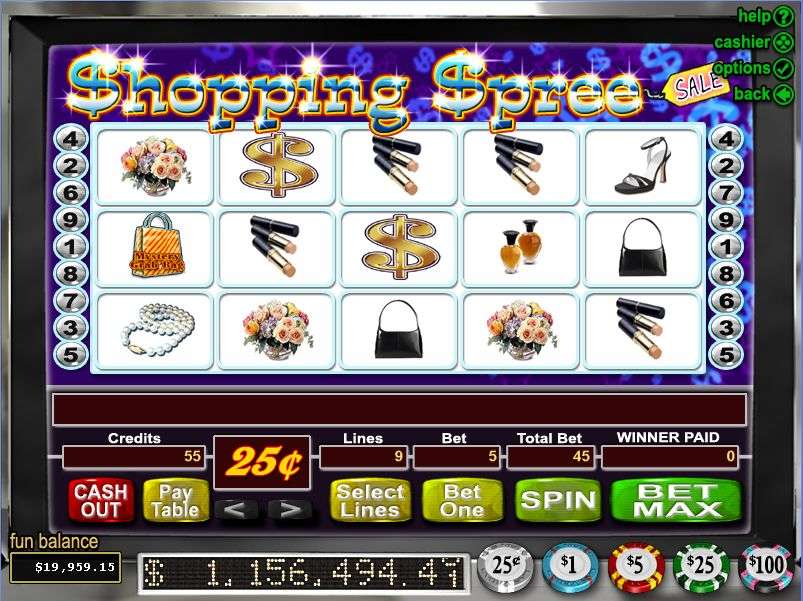 Shopping Spree by Real Time Gaming
