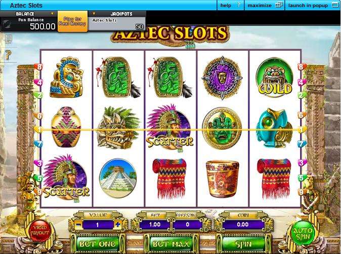 Aztec Slots by GamesOS
