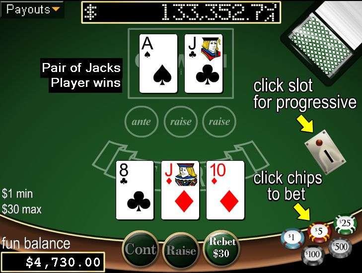 Let 'Em Ride Poker by Real Time Gaming