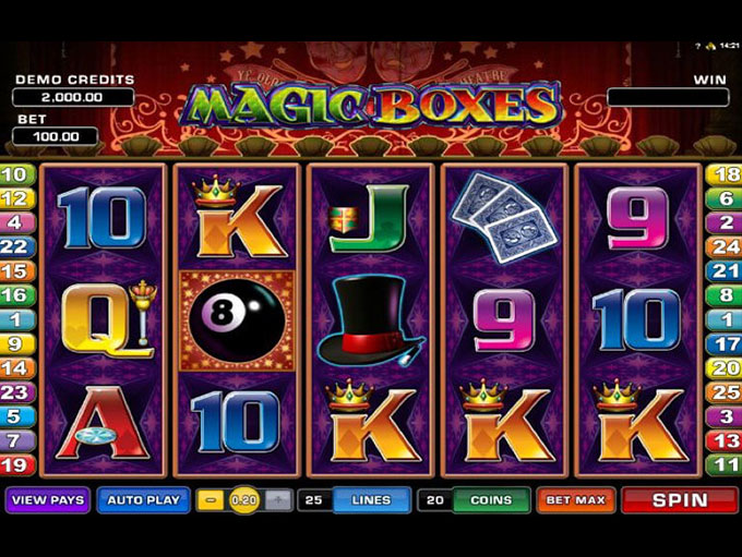 Magic Boxes by Games Global
