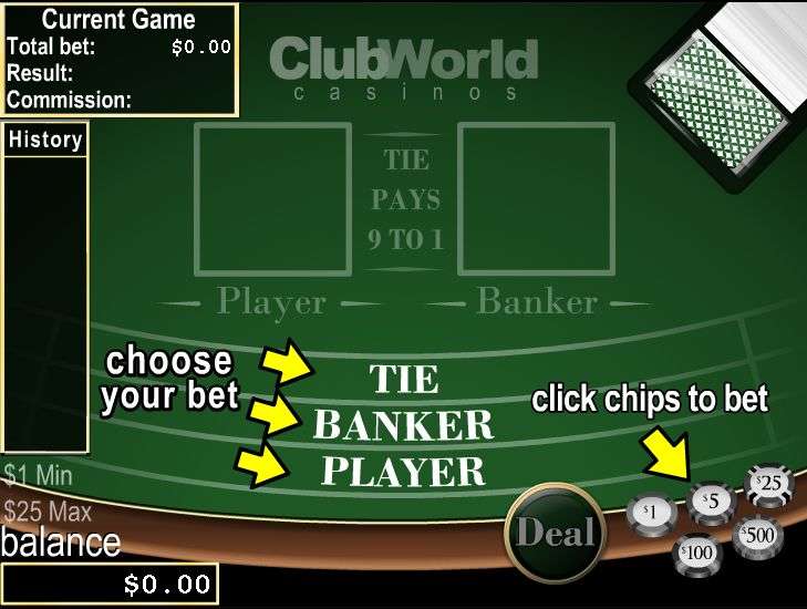 Baccarat by Real Time Gaming
