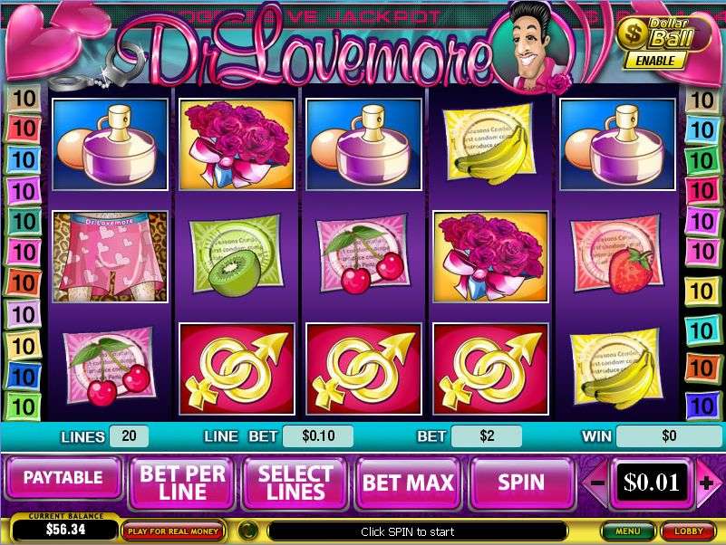 Dr Lovemore Slot by Playtech