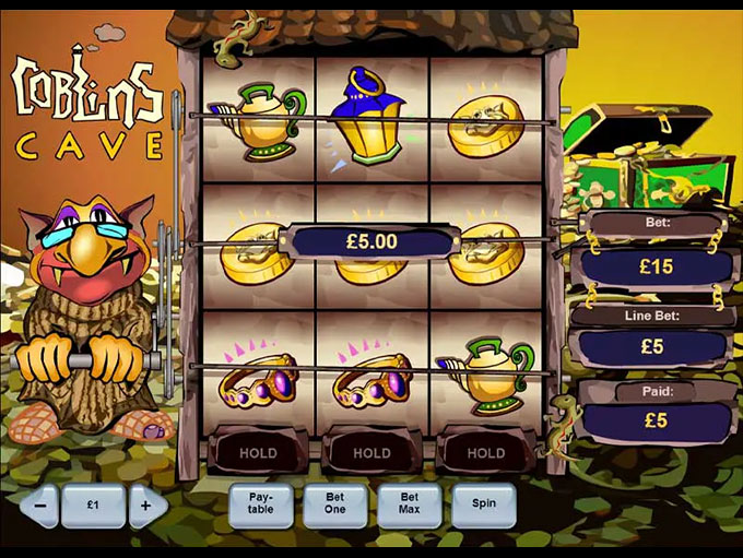 Goblins Cave Multi-Spin Slot by Playtech