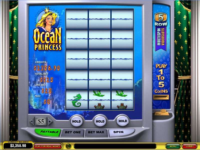 Ocean Princess Multi-Spin Slot by Playtech