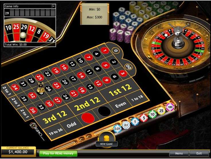 Double Zero Roulette by Playtech