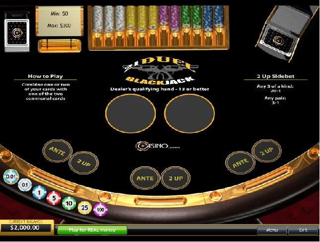 BlackJack 21 Duel MH by Playtech