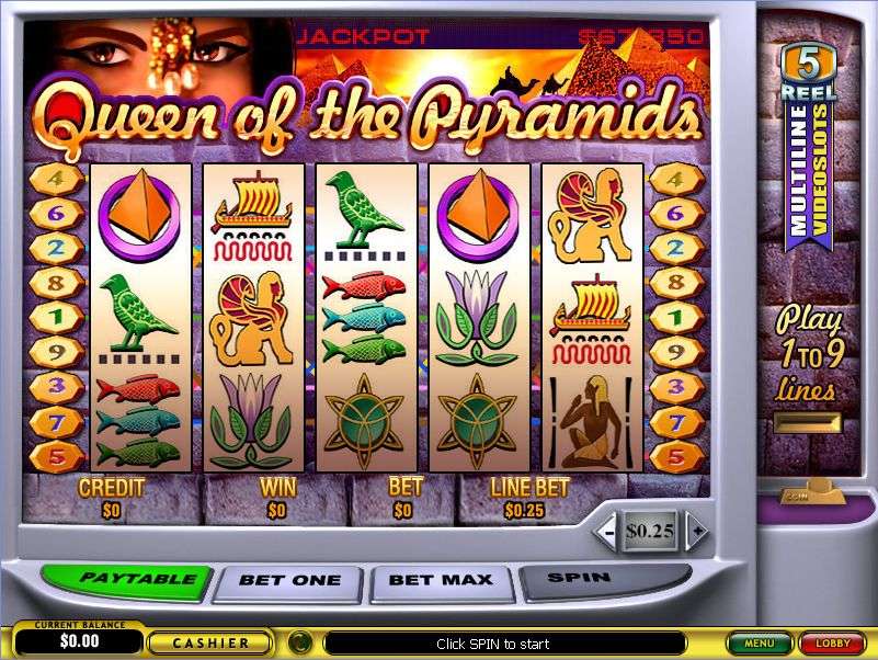 Queen of the Pyramids Slot by Playtech