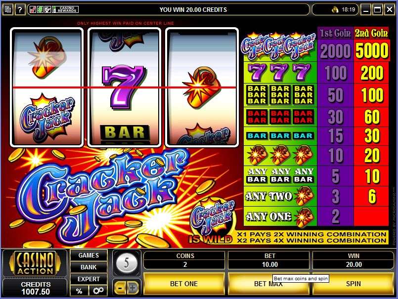 Cracker Jack by Games Global