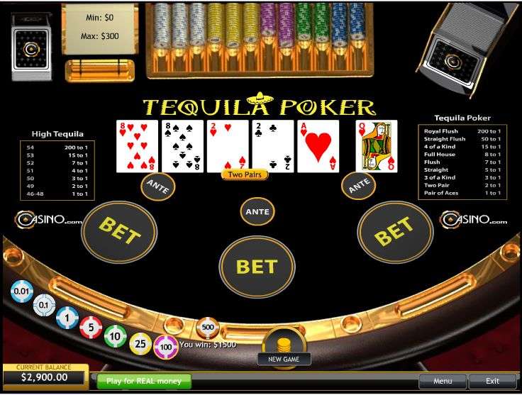 Tequila Poker by Playtech