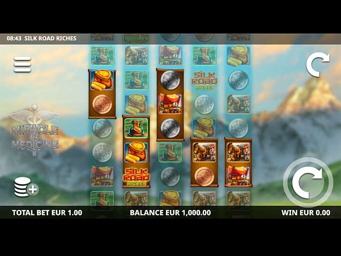 Play Silk Road Riches Video Slot from Leander Games for Free