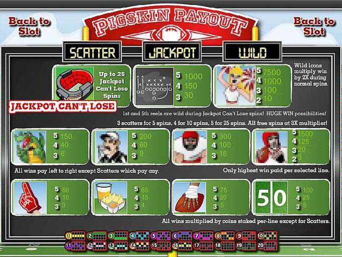 Pigskin Payout by Rival