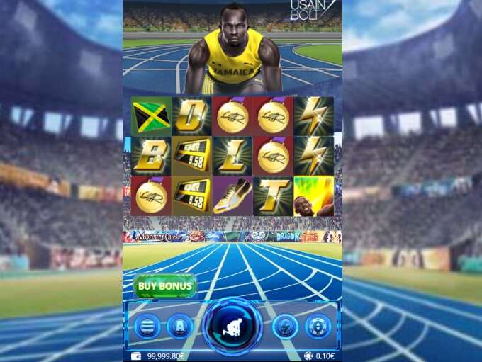 Usain Bolt by Ganapati