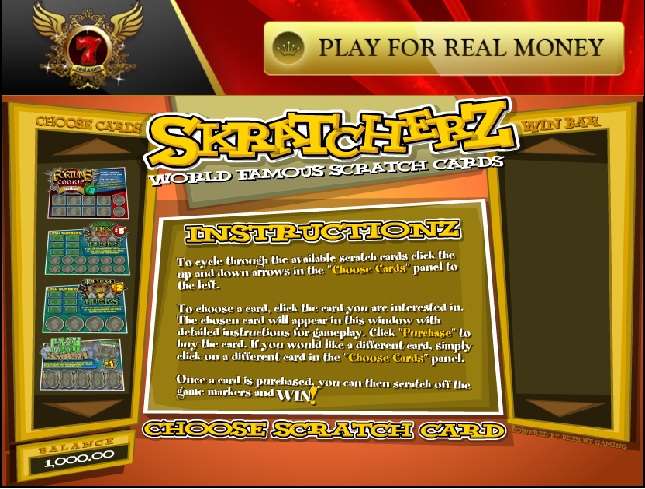 Scratcherz by BetSoft