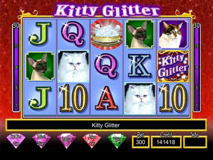 Play Kitty Glitter Video Slot from IGT for Free