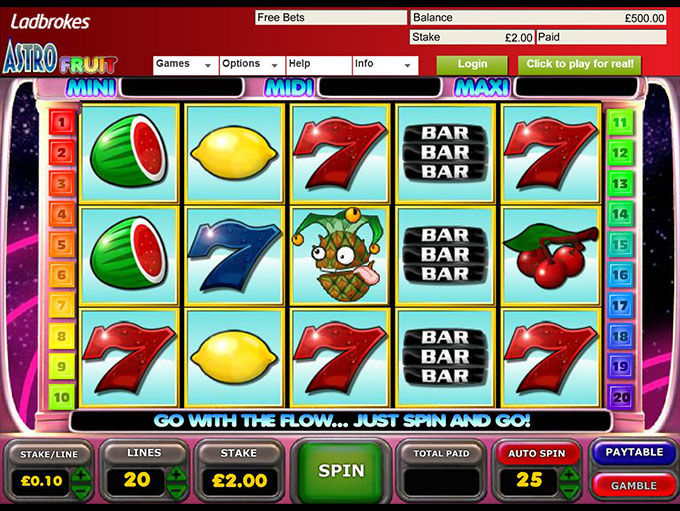 Astro Fruit by OpenBet