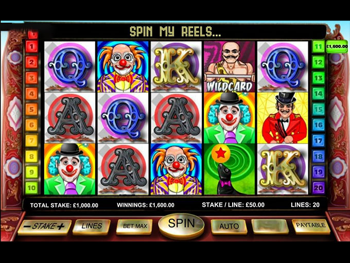 Big Top Extravaganza by OpenBet