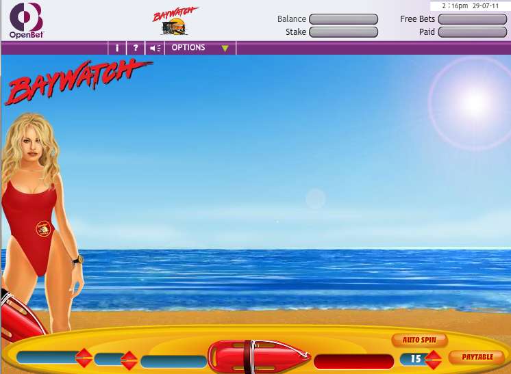 Baywatch Rescue by OpenBet