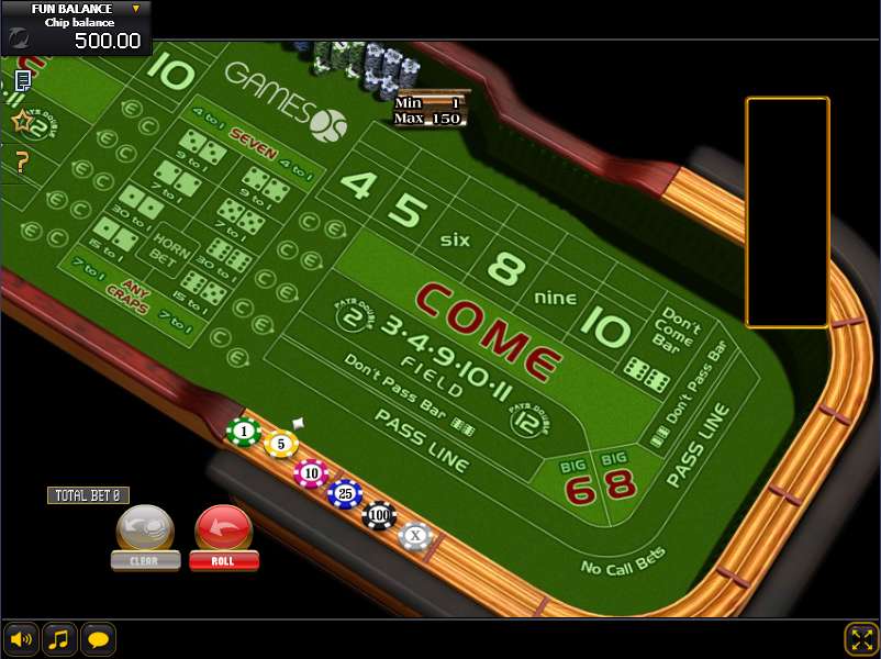 Craps by GamesOS
