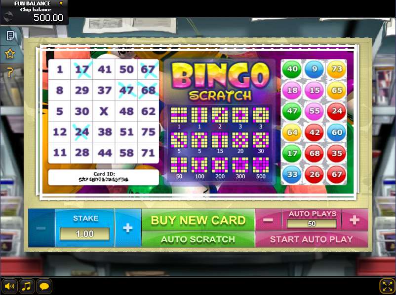 Bingo Scratch by GamesOS