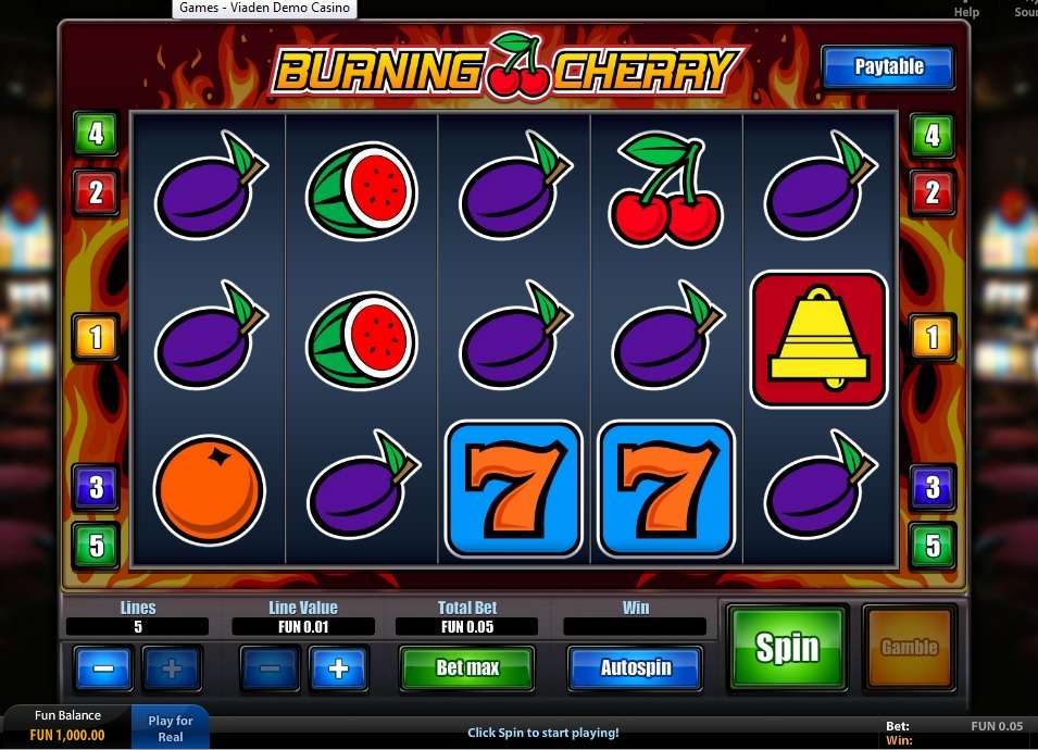 Burning Cherry by Viaden