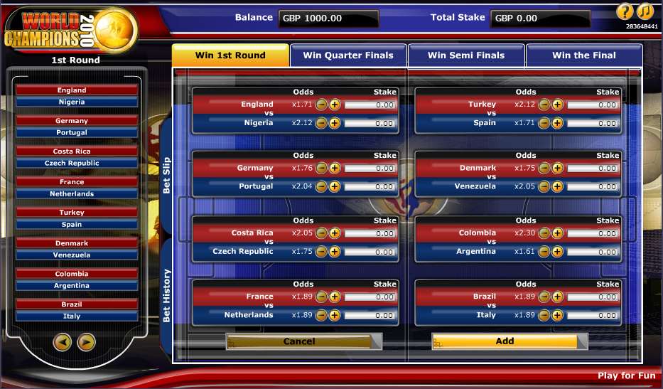 World Champions 2010 by Random Logic