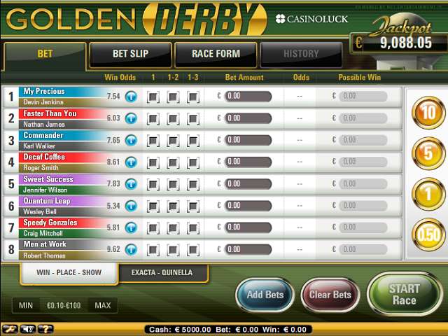 Golden Derby by NetEntertainment