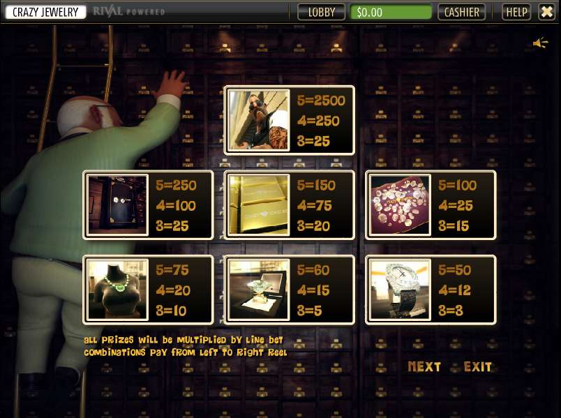 Crazy Jewelry by Stakelogic