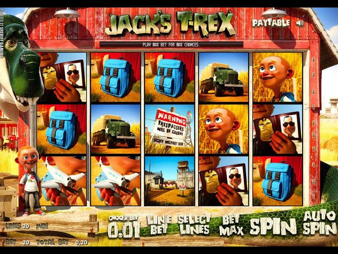 Jack's T-Rex by Stakelogic