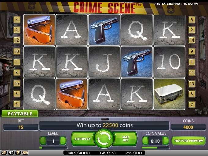 Crime Scene by NetEntertainment