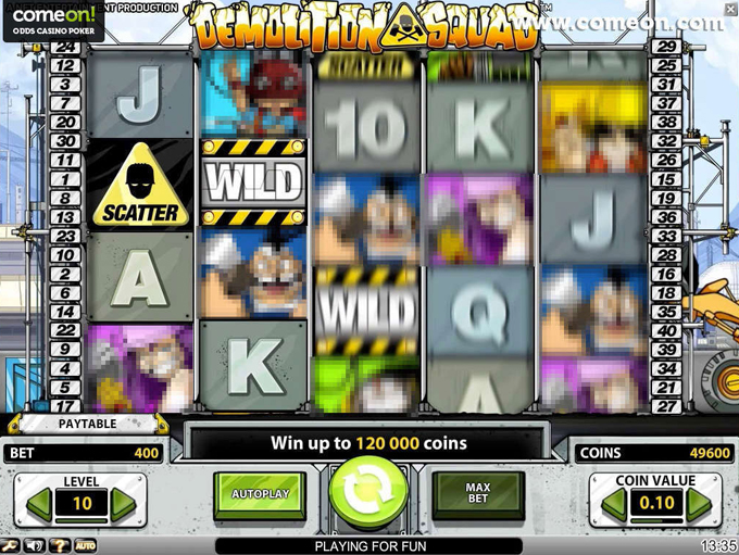 Demolition Squad by NetEntertainment