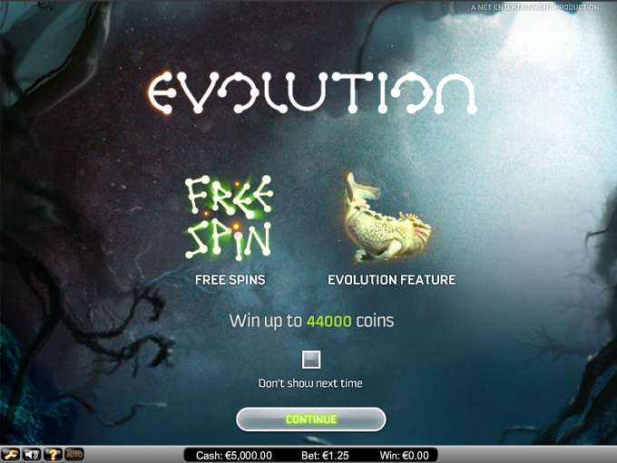 Evolution by NetEntertainment